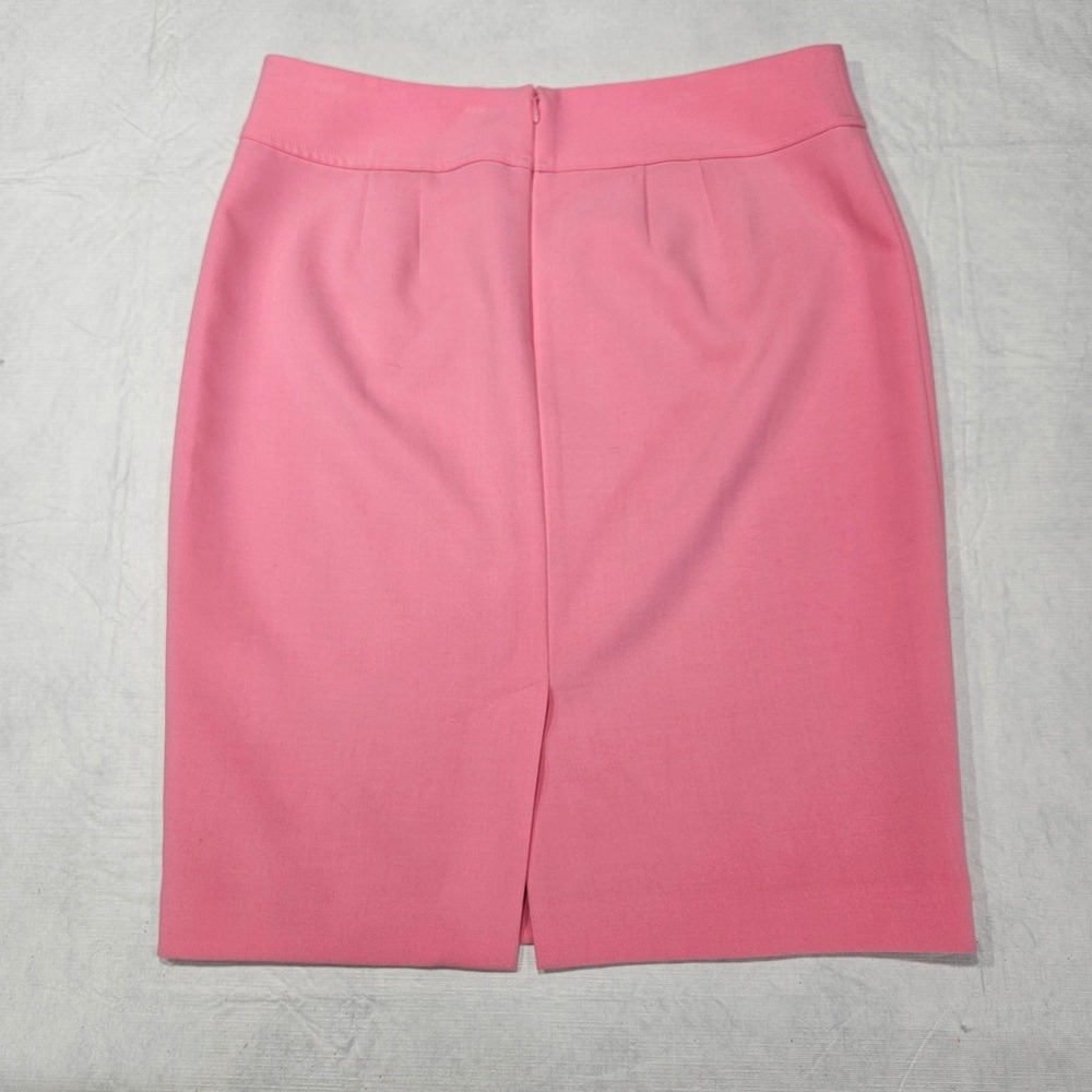 Ann Taylor LOFT Pink Pencil Skirt Size 10 Lined Knee‎ Length Business Casual - Picture 2 of 9